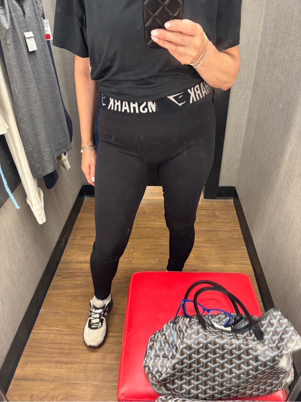 Gymshark Black High-Waisted Leggings